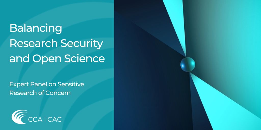 Cover of the report, Balancing Research Security and Open Science.